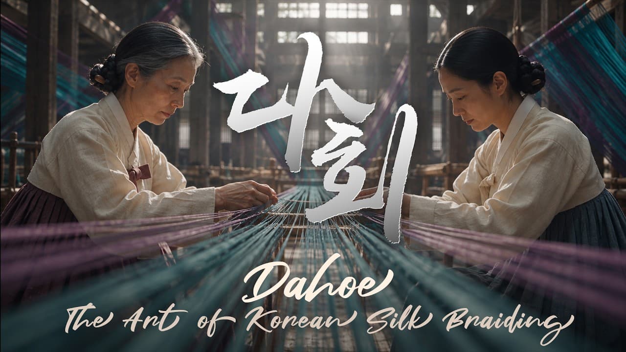 다회 — The Art of Korean Silk Braiding