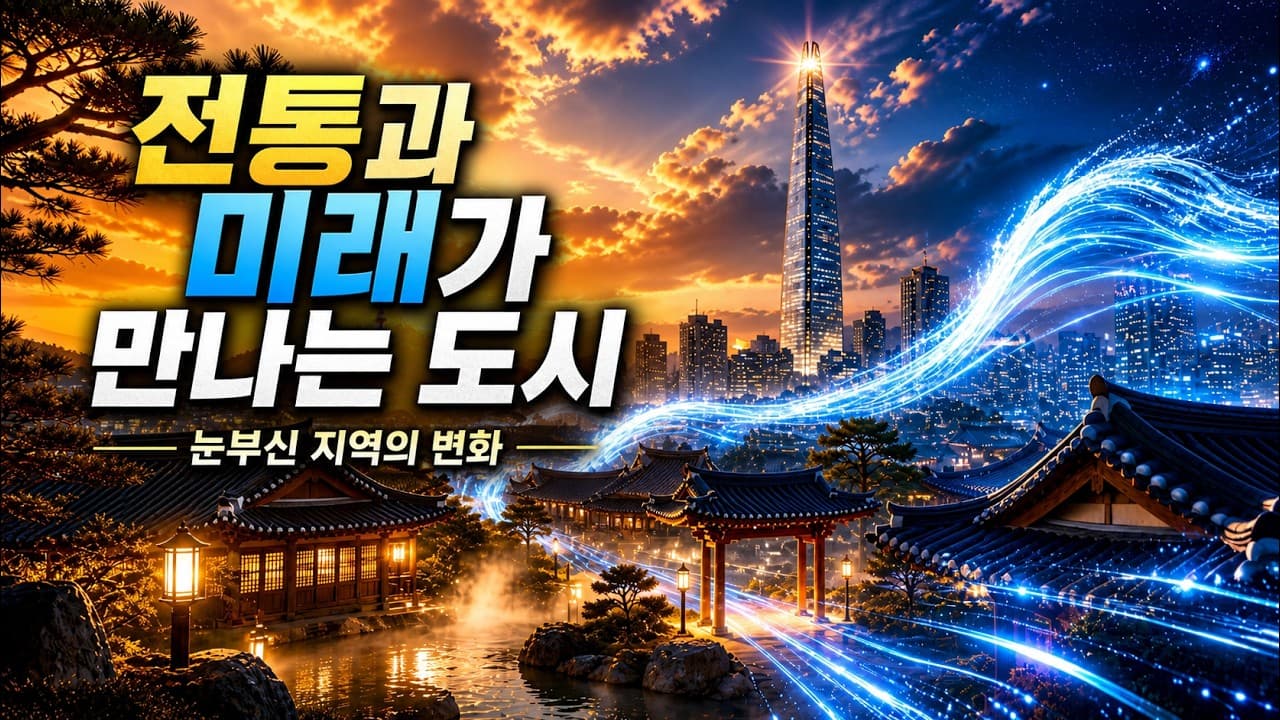 전통과 미래가 공존하는 곳, 대한민국 도시의 숨겨진 비주얼